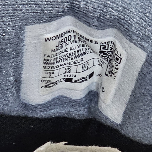 Merrell Women's Moab 3 Mid Waterproof Hiking Boot 7 Granite - Picture 12 of 16